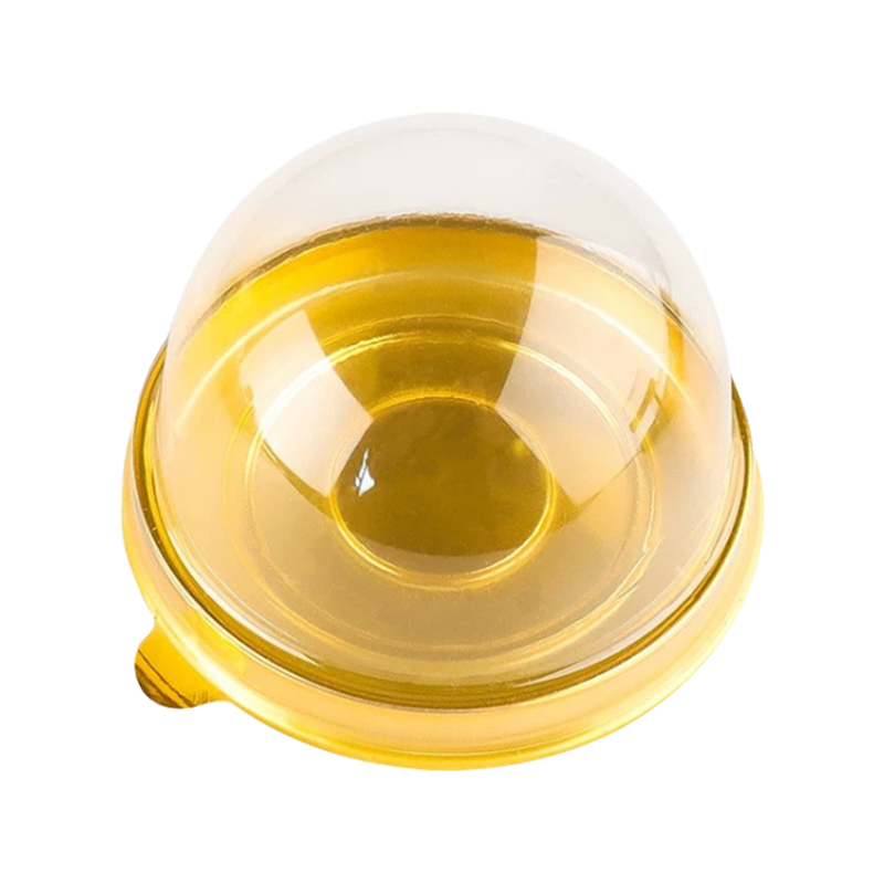 Einweg-Gebäckbox aus PET-Kunststoff