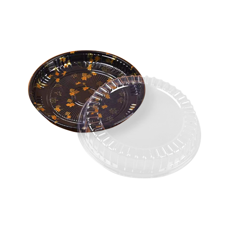 Einweg-Sushi-Tablett zum Mitnehmen mit transparentem Deckel