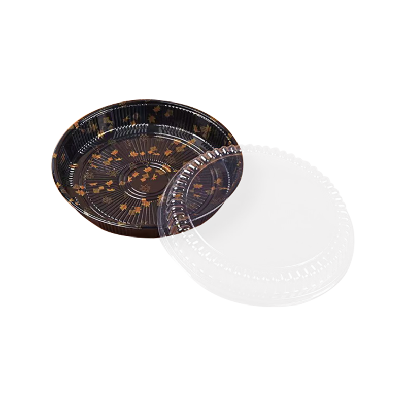 Schwarz bedruckter Boden im japanischen Stil