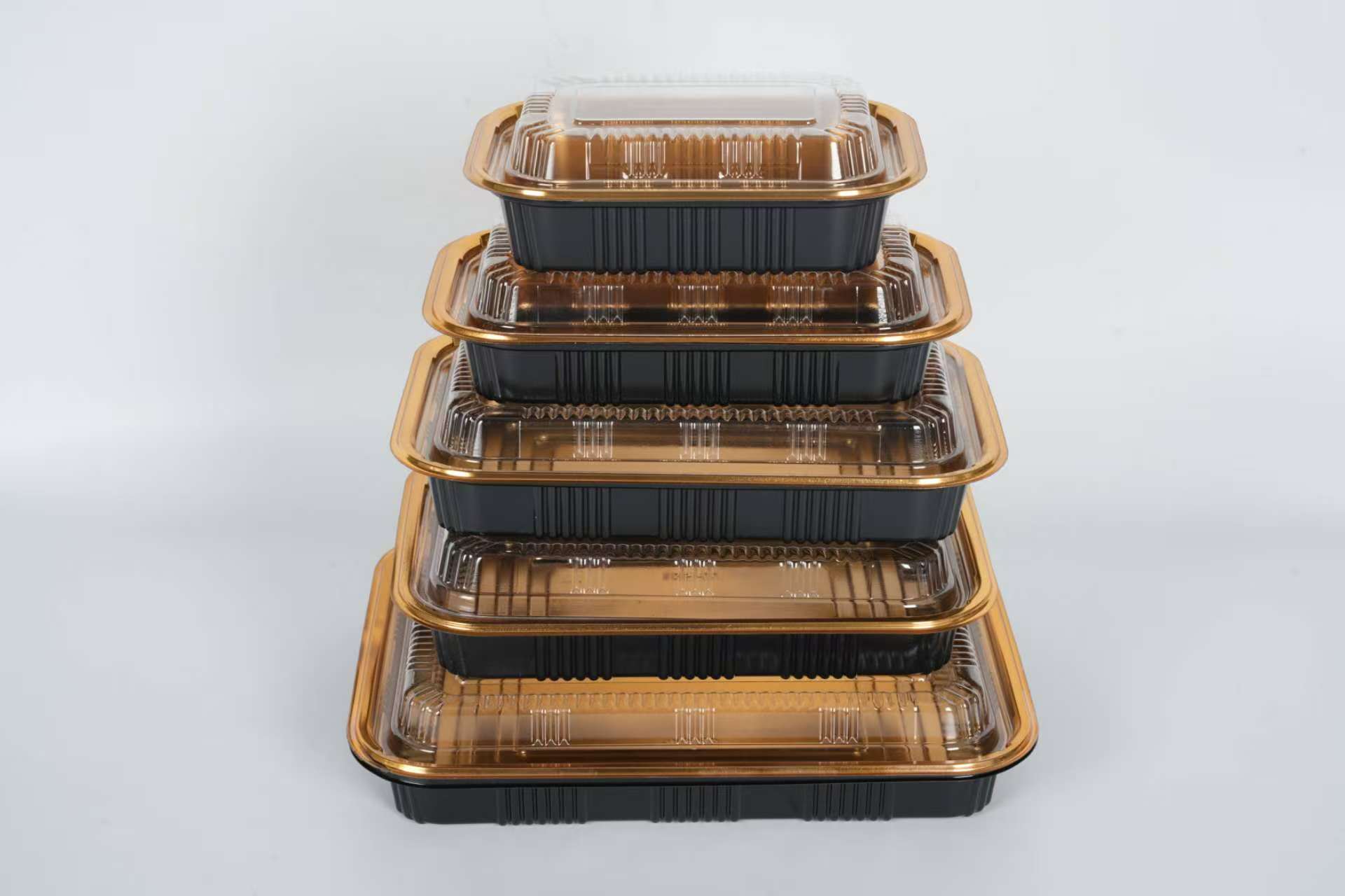 Einweg-Sushi-Tablett aus PP-Material aus Kunststoff 