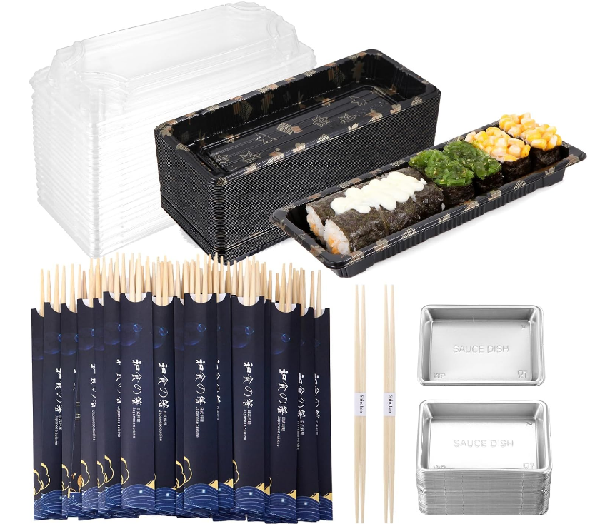 Verfügt die Kunststoff-Frucht-Sushi-Box über einen sicheren, auslaufsicheren Deckel, um zu verhindern, dass Saft aus Früchten während des Transports die Sushi-Fächer verunreinigt?