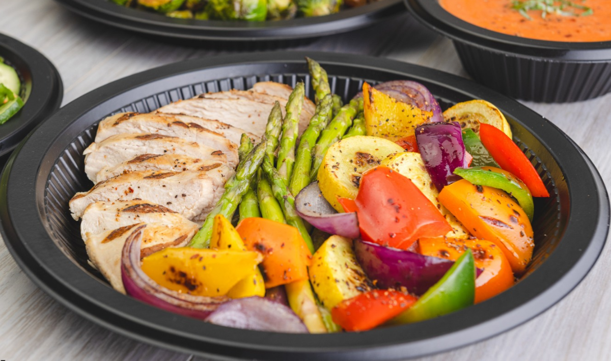 Wie geht die abbaubare kreisförmige Sushi-Box mit Feuchtigkeit und Kondenswasser von frisch zubereitetem Sushi um?